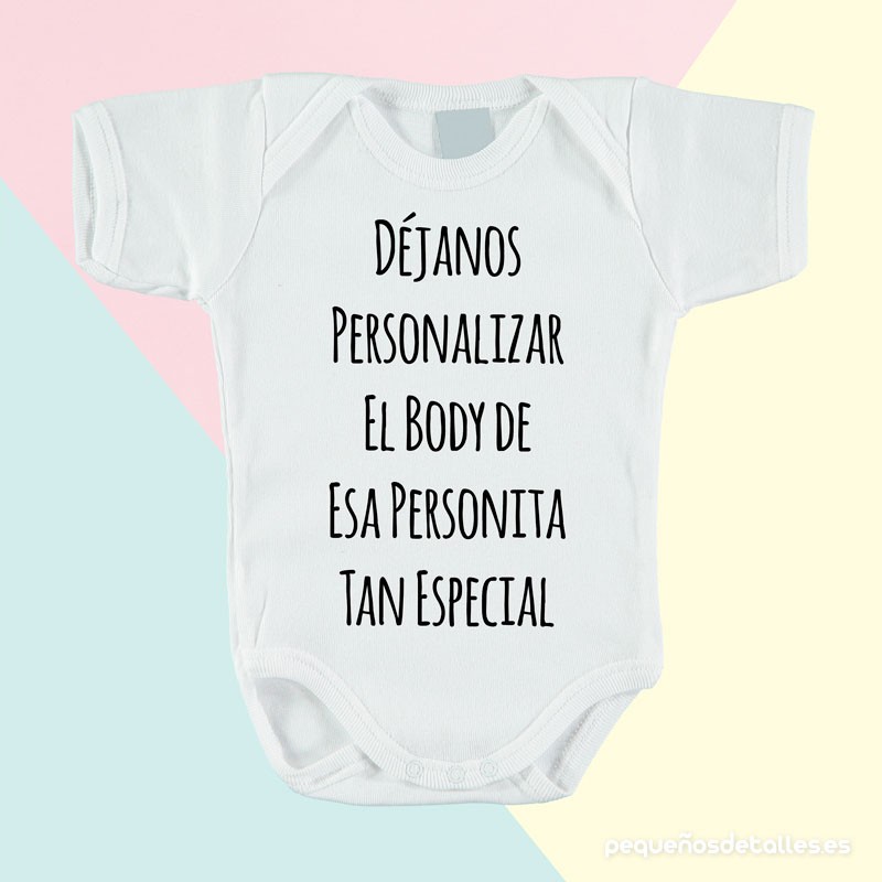 Body Personalizado para Bebé